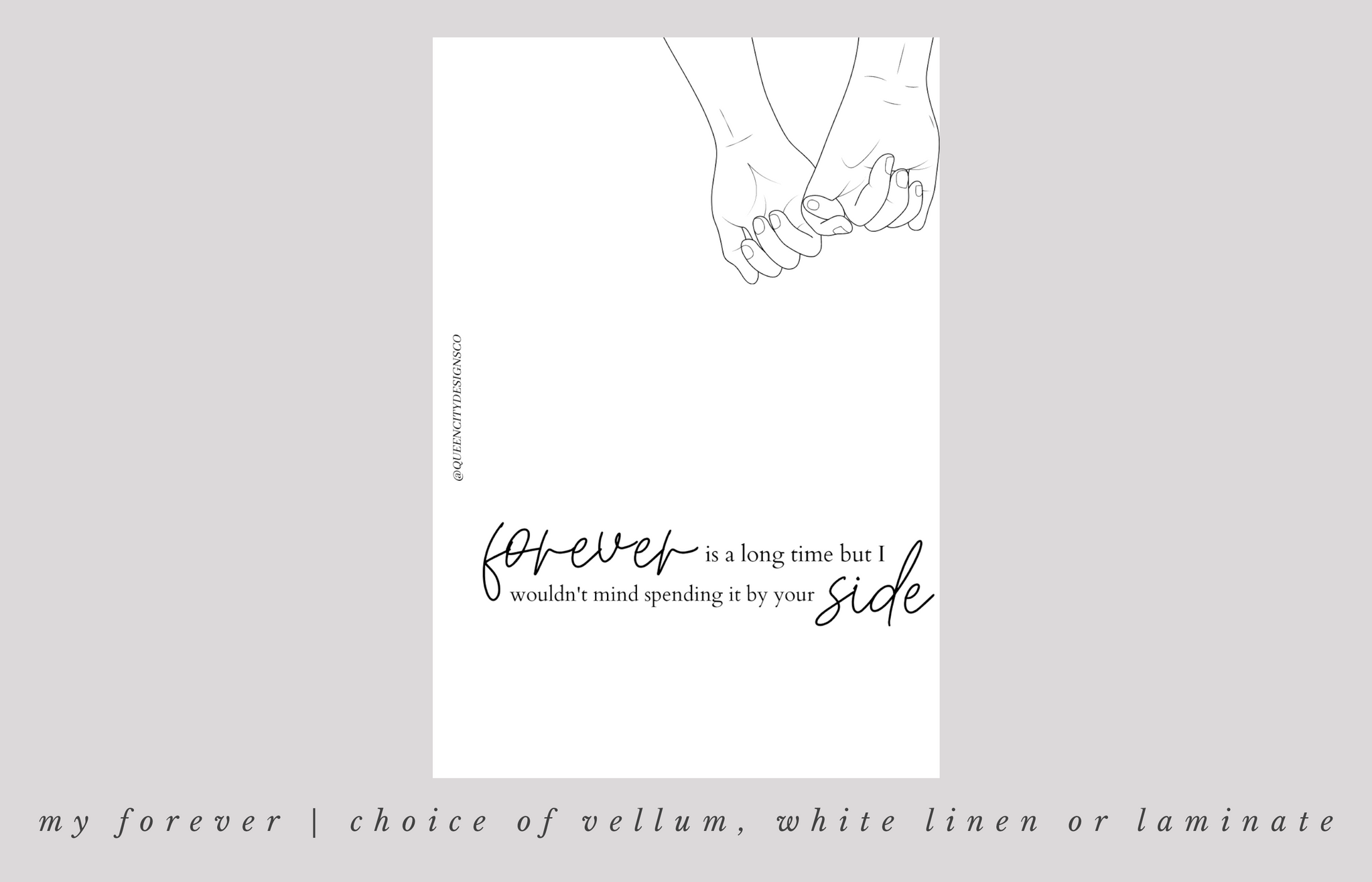My Forever Dashboard ~ Choice of Vellum, White Linen or White Laminate -- JA23