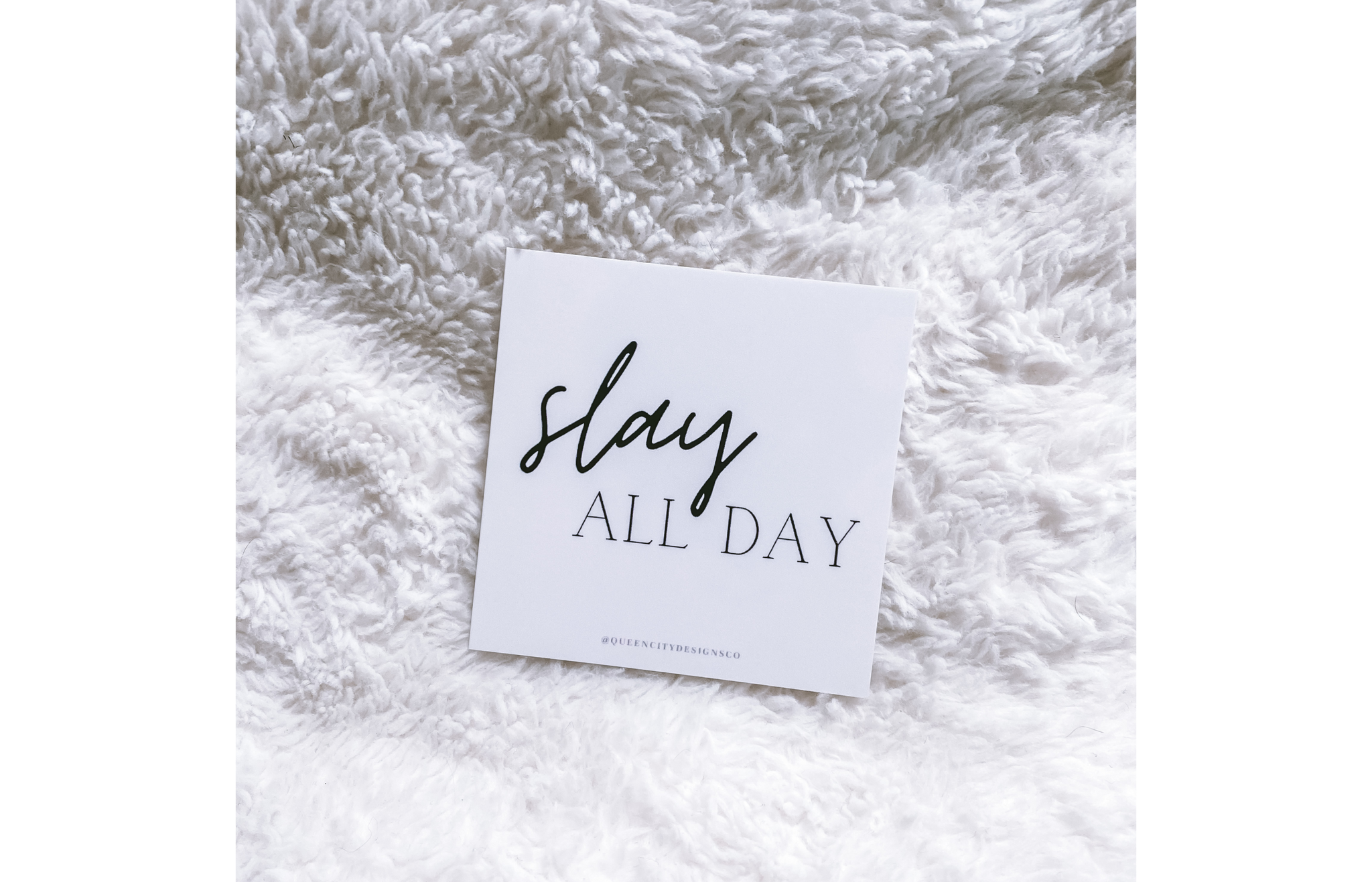 Slay All Day Journaling Card